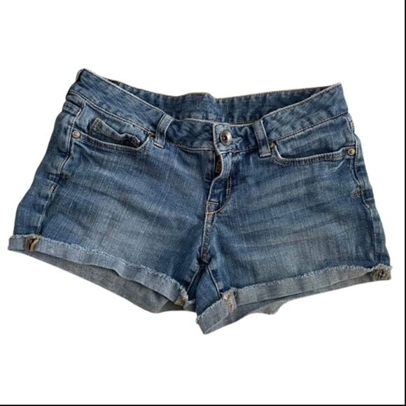 Aeropostale denim shorts ~ size 00 - Picture 1 of 5